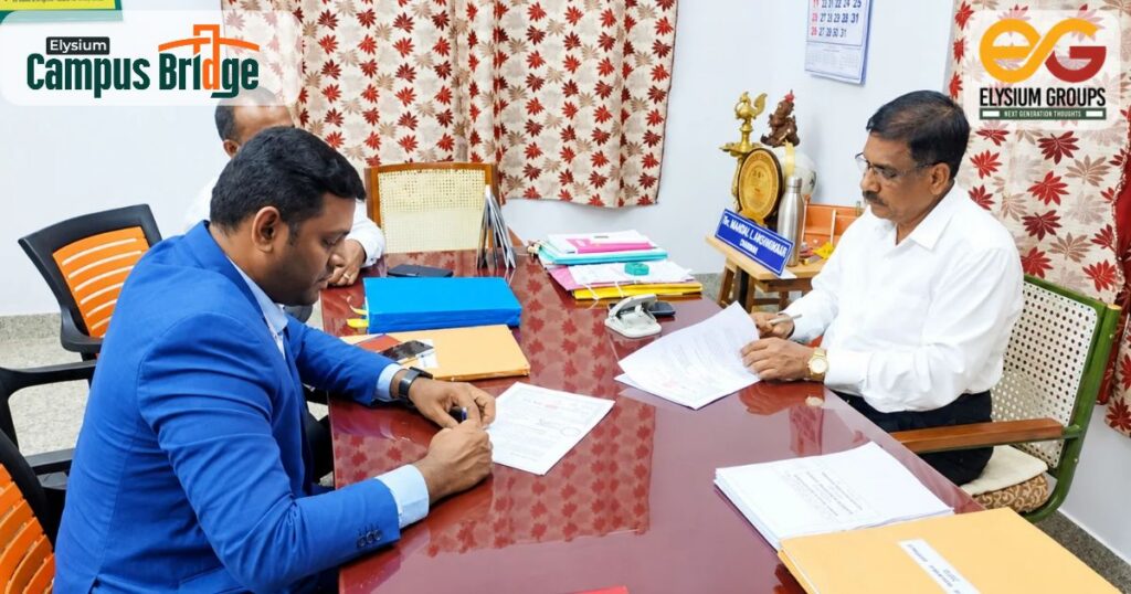 Thiruvalluvar College, Papanasam Signs MoU with CampusBridge